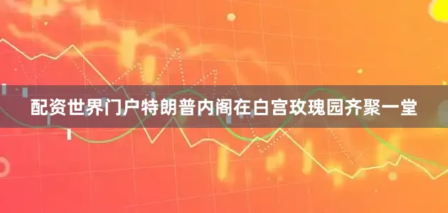 配资世界门户特朗普内阁在白宫玫瑰园齐聚一堂