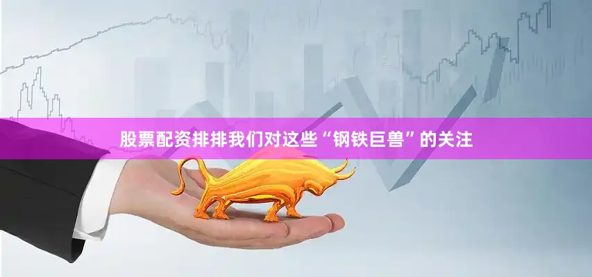 股票配资排排我们对这些“钢铁巨兽”的关注