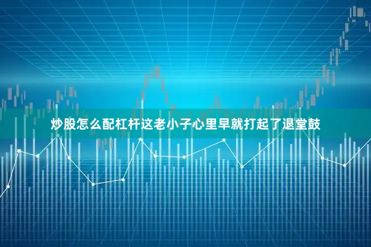 炒股怎么配杠杆这老小子心里早就打起了退堂鼓